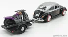 VOLKSWAGEN  BEETLE MAGGIOLINO + TRAILER WITH MOTORCYCLE 1959  BLACK SILVER