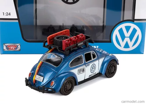 VOLKSWAGEN  BEETLE KAFER MAGGIOLINO N 1718 OFF-ROAD 1966  BLUE WHITE