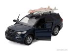FORD USA  EXPLORER XLT WITH CAMPING ACCESSORIES 2022  BLUE