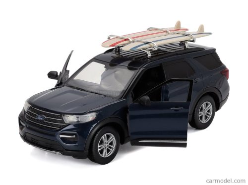 FORD USA  EXPLORER XLT WITH CAMPING ACCESSORIES 2022  BLUE