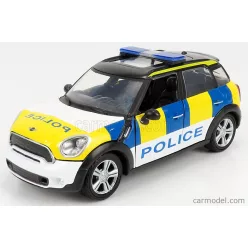   MINI  COOPER S COUNTRYMAN UK POLICE 2011  WHITE BLACK YELLOW BLUE