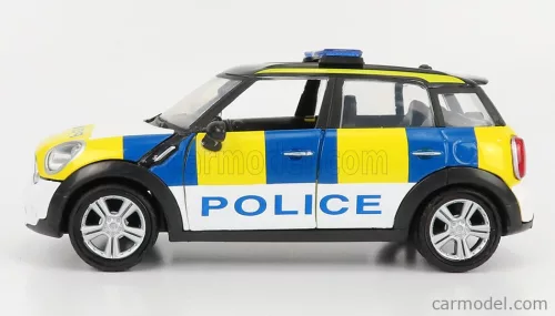 MINI  COOPER S COUNTRYMAN UK POLICE 2011  WHITE BLACK YELLOW BLUE