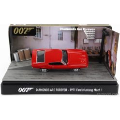   FORD USA  MUSTANG MACH-1 COUPE 1971 - 007 JAMES BOND - DIAMONDS ARE FOREVER - UNA CASCATA DI DIAMANTI  RED