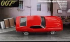 FORD USA  MUSTANG MACH-1 COUPE 1971 - 007 JAMES BOND - DIAMONDS ARE FOREVER - UNA CASCATA DI DIAMANTI  RED