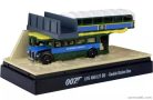 DECKER  DIORAMA - AUTOBUS WITH BRIDGE 1960 - 007 JAMES BOND - LIVE AND LET DIE - VIVI E LASCIA MORIRE  BLUE GREEN