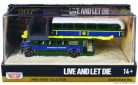 DECKER  DIORAMA - AUTOBUS WITH BRIDGE 1960 - 007 JAMES BOND - LIVE AND LET DIE - VIVI E LASCIA MORIRE  BLUE GREEN