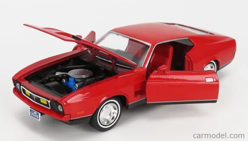 FORD USA  MUSTANG MACH-1 COUPE 1971 - 007 JAMES BOND - DIAMONDS ARE FOREVER - UNA CASCATA DI DIAMANTI  RED