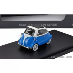 BMW  ISETTA CLOSED ROOF 1960  BLUE WHITE