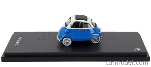 BMW  ISETTA CLOSED ROOF 1960  BLUE WHITE