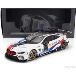   BMW  8-SERIES M8 GTE TEAM BMW MOTORSPORT MISSION 8 N 1 RACING 2019  WHITE BLUE RED BLACK