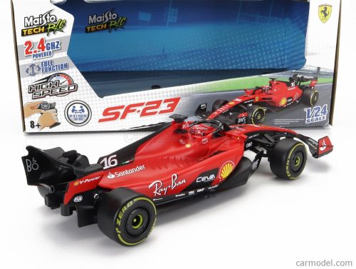 FERRARI  F1  SF-23 TEAM SCUDERIA FERRARI N 16 SEASON 2023 CHARLES LECLERC  RED BLACK