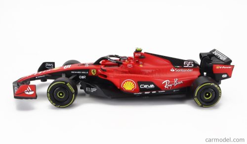 FERRARI  F1  SF-23 TEAM SCUDERIA FERRARI N 55 SEASON 2023 CARLOS SAINZ  RED BLACK