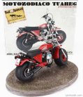 MOTOZODIACO  TUAREG 1972 - FROM MOVIE - ALTRIMENTI CI ARRABBIAMO - TV SERIES - MOTORCYCLE  RED