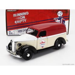 CHEVROLET  PANEL TRUCK VAN CHEVRON 1939  BEIGE WHITE RED