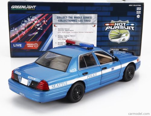 FORD USA  CROWN VICTORIA POLICE INTERCEPTOR SEATTLE 2001