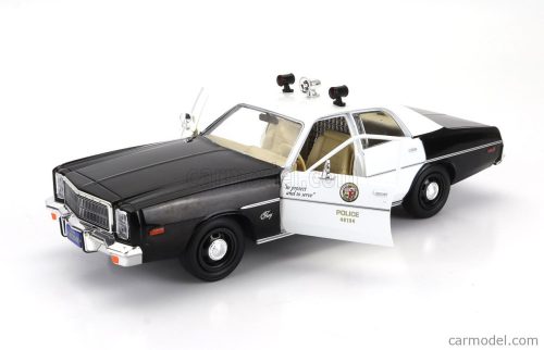 PLYMOUTH  FURY LOS ANGELES POLICE DEPARTMENT 1978  BLACK WHITE
