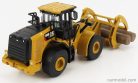 CATERPILLAR  CAT950M RUSPA GOMMATA - SCRAPER TRACTOR WHEEL LOADER WITH LOG FORK  YELLOW BLACK
