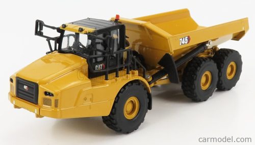 CATERPILLAR  CAT745 CASSONE RIBALTABILE CAVA 3-ASSI - ARTICULATED TRUCK  YELLOW BLACK