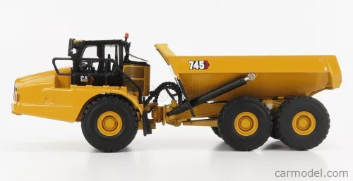 CATERPILLAR  CAT745 CASSONE RIBALTABILE CAVA 3-ASSI - ARTICULATED TRUCK  YELLOW BLACK