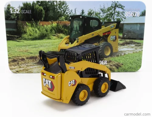 CATERPILLAR  CAT272D3 RUSPA GOMMATA - SKID STEER LOADER  YELLOW BLACK