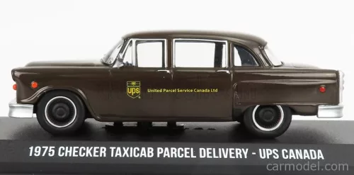 CHECKER  TAXI CAB UPS CANADA 1975