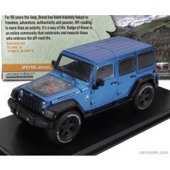 JEEP  WRANGLER UNLIMITED BLACK BEAR EDITION 2016  LIGHT BLUE