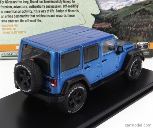 JEEP  WRANGLER UNLIMITED BLACK BEAR EDITION 2016  LIGHT BLUE