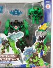TAKARA-TOMY  TRANSFORMERS SET 2X ADVENTURE GRIMLOCK + OPTIMUS PRIME  GREEN BLACK BLUE