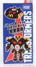 TAKARA-TOMY  TRANSFORMERS ADVENTURE TMC01 JET STORM CM. 5.5  BLACK YELLOW