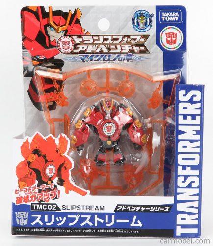 TAKARA-TOMY  TRANSFORMERS ADVENTURE TMC02 SLIPSTREAM CM. 5.0  BROWN YELLOW BLACK