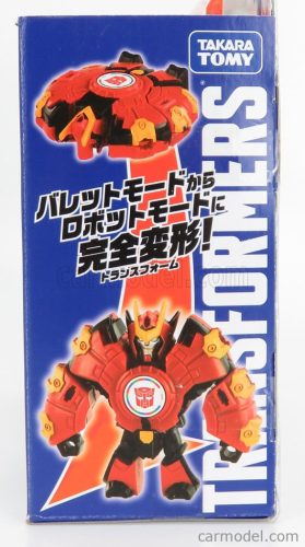 TAKARA-TOMY  TRANSFORMERS ADVENTURE TMC02 SLIPSTREAM CM. 5.0  BROWN YELLOW BLACK