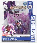 TAKARA-TOMY  TRANSFORMERS ADVENTURE TMC03 DAIBUBOMU CM. 6.0  PURPLE BLACK