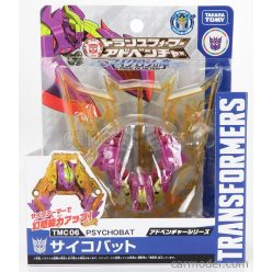   TAKARA-TOMY  TRANSFORMERS ADVENTURE TMC06 PSYCO BAT CM. 5.5  LILLAC GOLD