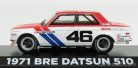 DATSUN  510 BROCK RACING N 46 TOKYO TORQUE 1971  RED WHITE