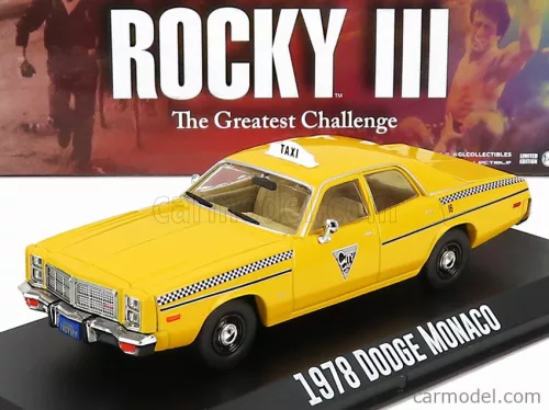 DODGE  MONACO TAXI CITY CAB CO 1978 - ROCKY III MOVIE