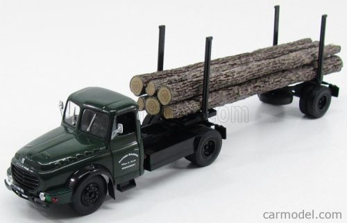 WILLEME  LD610 TRUCK - TRASPORTO TRONCHI - TRUNK TRANSPORT  GREEN