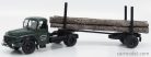 WILLEME  LD610 TRUCK - TRASPORTO TRONCHI - TRUNK TRANSPORT  GREEN