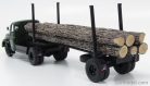 WILLEME  LD610 TRUCK - TRASPORTO TRONCHI - TRUNK TRANSPORT  GREEN