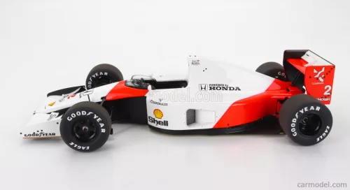 McLAREN  F1  MP4/6 HONDA  N 2 JAPAN GP 1991 GERARD BERGER  WHITE RED