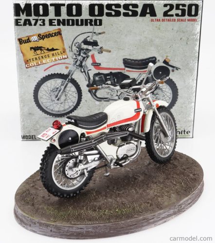 OSSA  250 AE73 ENDURO 1973 - FROM MOVIE - ALTRIMENTI CI ARRABBIAMO - TV SERIES - MOTORCYCLE  WHITE