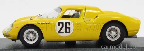 FERRARI  250LM 3.3L V12 ch. n6313 TEAM PIERRE DUMAY N 26 2nd 24h LE MANS 1965 PIERRE DUMAY - GUSTAVE GOSSELIN  YELLOW