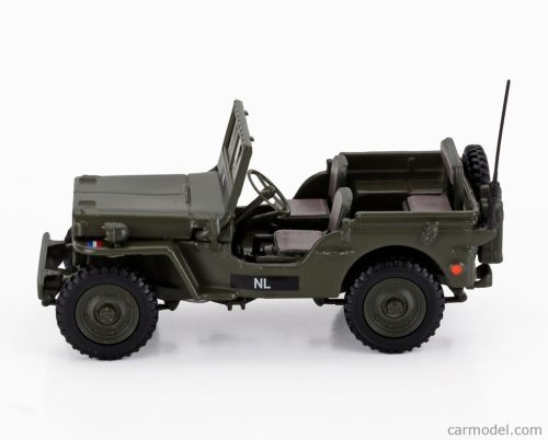 JEEP  WILLYS NECAF 1/4 NL ARMY OPEN 1942  MILITARY GREEN