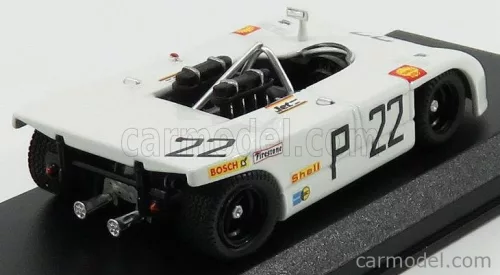 PORSCHE  908/03 N 22 WINNER 1000km NURBURGRING 1970 ELFORD - AHRENS JR  WHITE