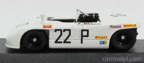 PORSCHE  908/03 N 22 WINNER 1000km NURBURGRING 1970 ELFORD - AHRENS JR  WHITE