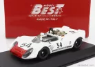 PORSCHE  908/02 SPIDER N 54 6h BRANDS HATCH 1969 G.MITTER - U.SCHUTZ  WHITE RED