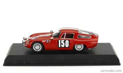 ALFA ROMEO  GIULIA TZ N 150 TOUR DE FRANCE 1964 JEAN ROLLAND - GABRIEL AUGIAS  RED