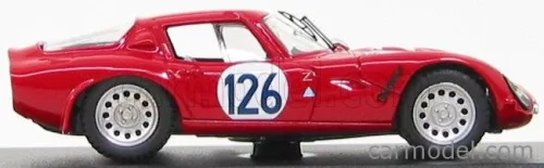ALFA ROMEO  TZ2 N 126 TARGA FLORIO 1966 PINTO - TODARO