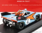 PORSCHE  908/3 SPIDER N 4 TARGA FLORIO 1971 P.RODRIGUEZ - H.MULLER  LIGHT BLUE ORANGE