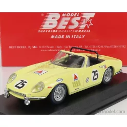   FERRARI  275 GTB/4 SPIDER N 25 12h SEBRING 1967 R.McCLUGGAGE - F.WINDRIDGE  YELLOW