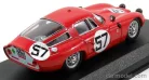 ALFA ROMEO  TZ1 COUPE N 57 13th 24h LE MANS 1964 BUSSINELLO - DESERTI  RED